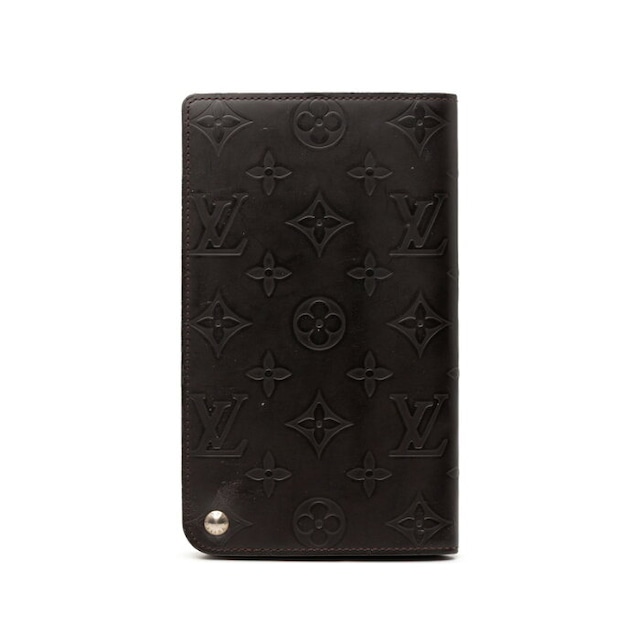 ルイ ヴィトン モノグラム グラセ ホイスト 長財布 M66450 ブラウン レザー レディース LOUIS VUITTON 中古