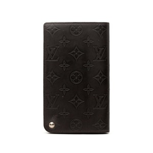 ルイ ヴィトン モノグラム グラセ ホイスト 長財布 M66450 ブラウン レザー レディース LOUIS VUITTON 中古