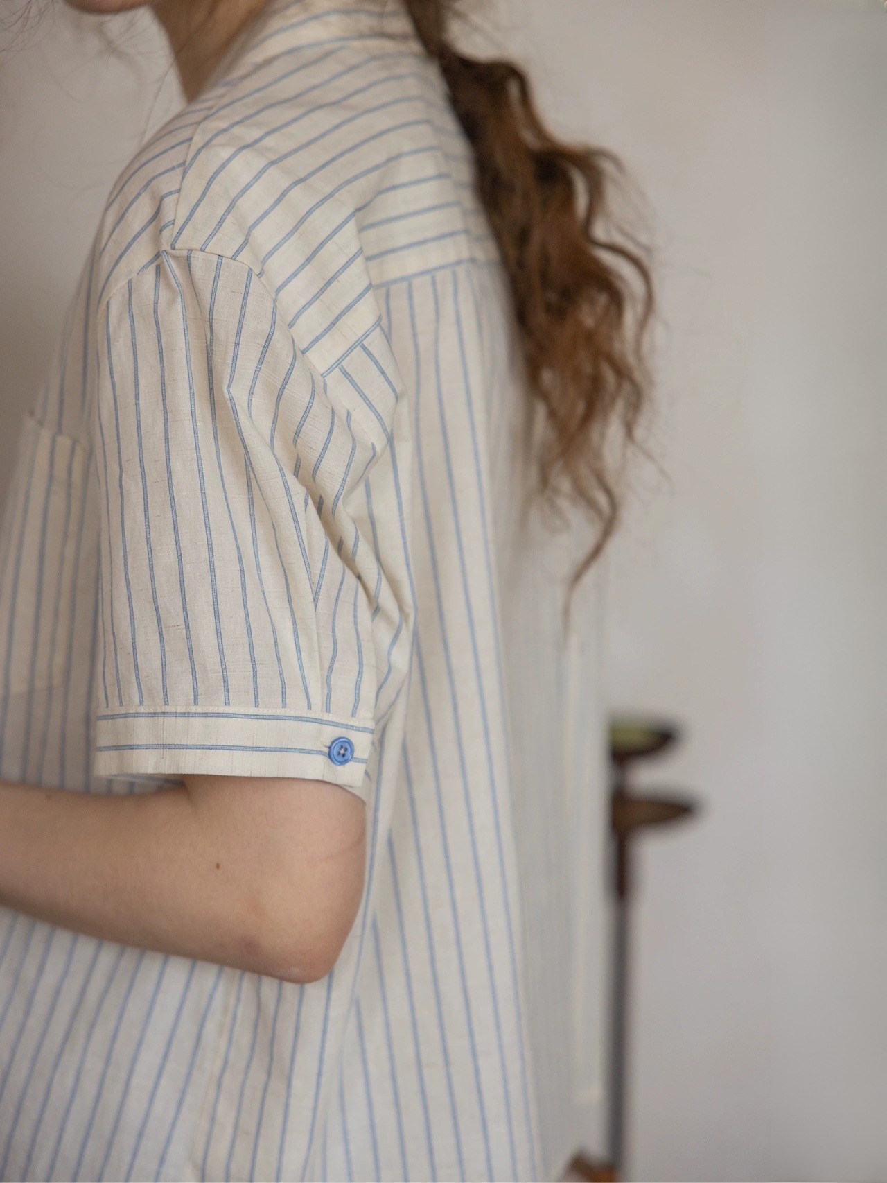 Matin Bleu Stripe Shirt F0729
