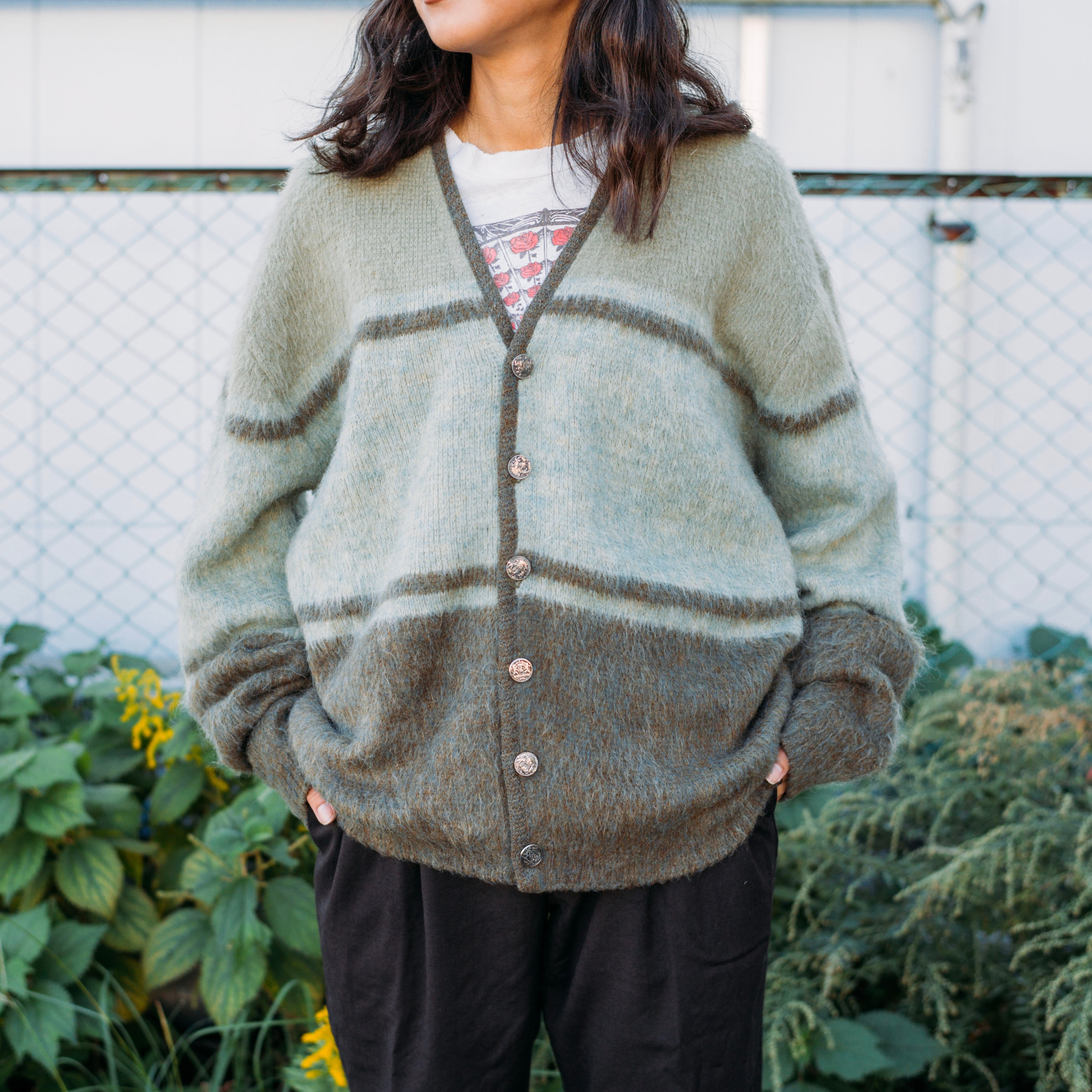 希少 60s Campus Vintage Mohair Cardigan