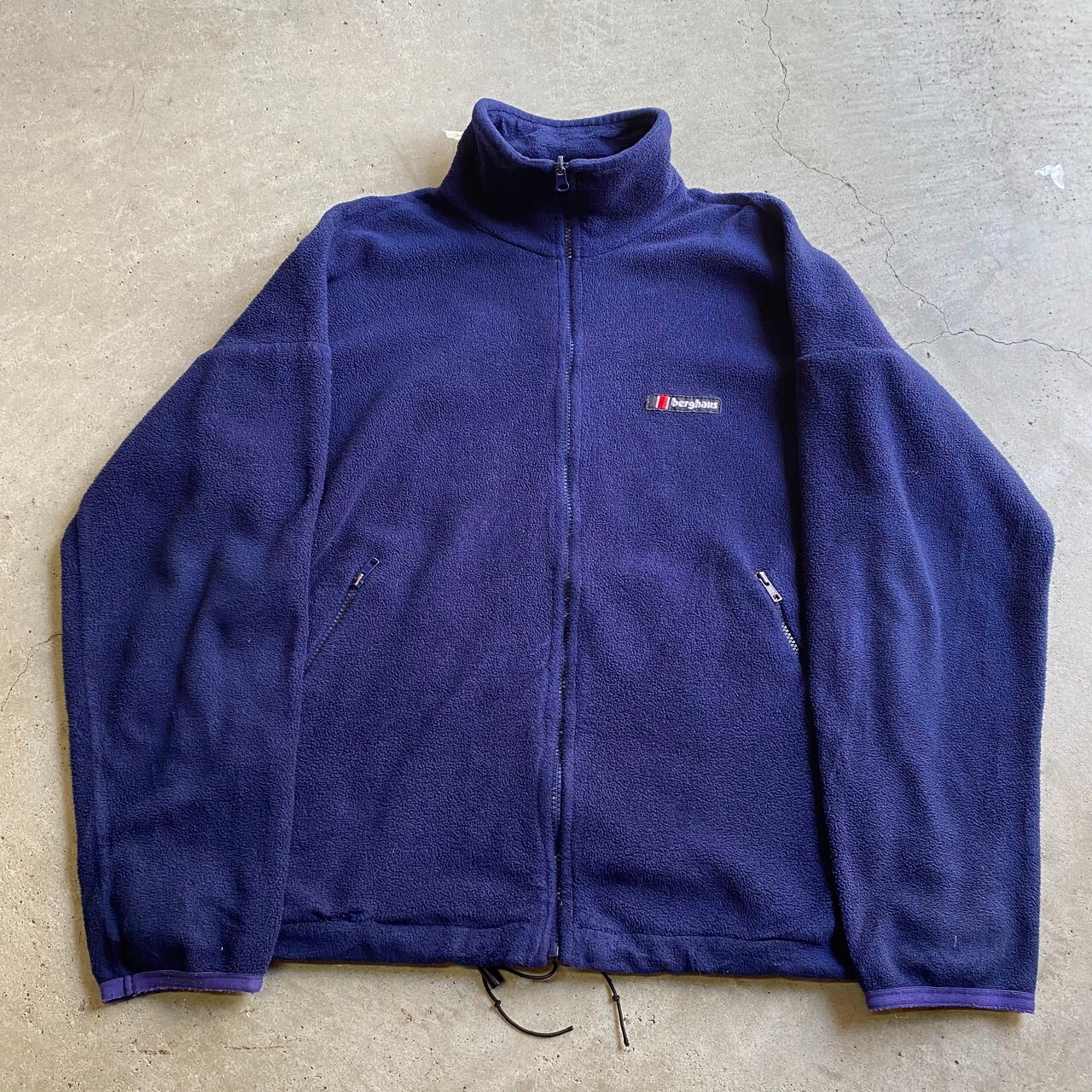 イギリス製 90年代 ビンテージ berghaus バーグハウス フルジップ  