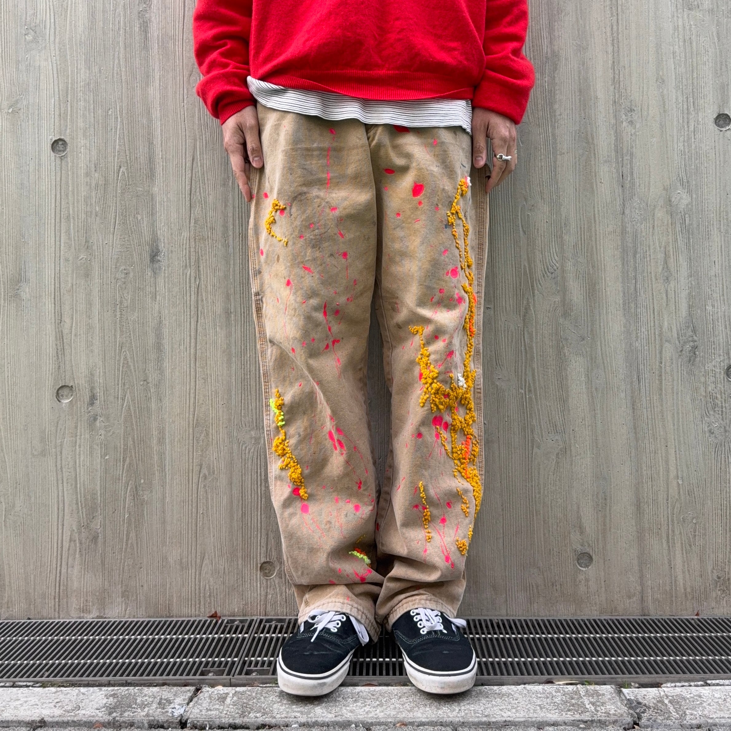 ペイントダーニングパンツ×思い出再生工場”（リメイク） | 放課後の思い出