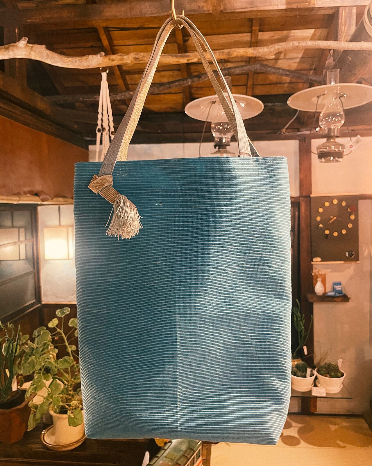 Butterflies obi tote bag / 蝶々模様 帯 トートバッグ | HARUNA