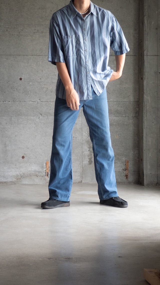 "IMPORTANTE" 1990s Wide stripe shirts