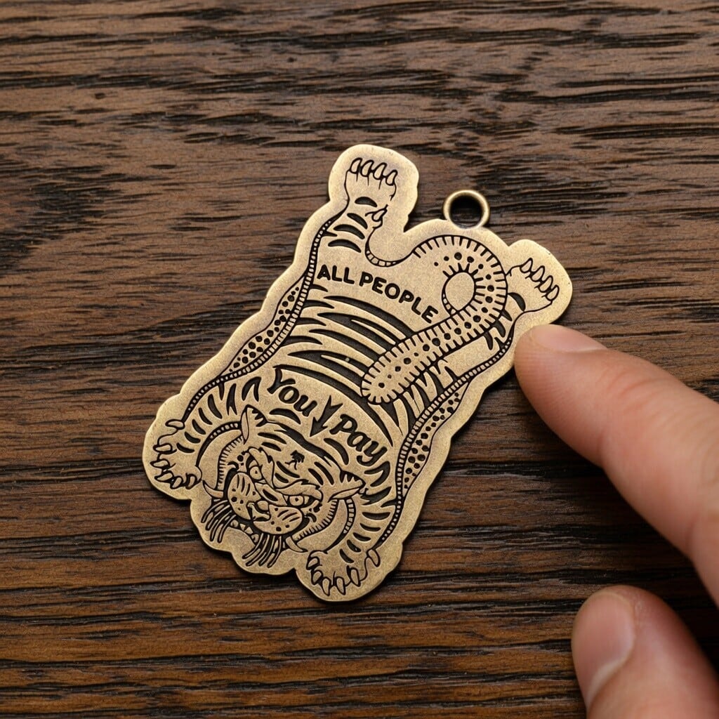 ユーペイスピナー キーチェーン YOUPAY キーホルダー《チベタン