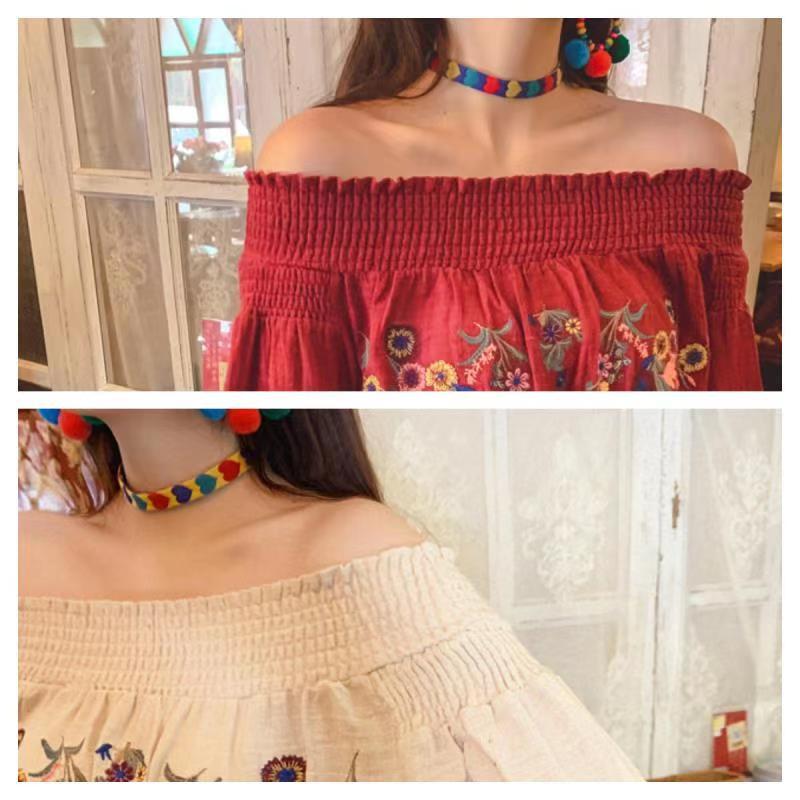 スプリングサマースタンダードチェーン ネックレス レトロ レース 大人ガーリー スウィート キュート カジュアル 春物 夏物 延命家ファッション28531847649