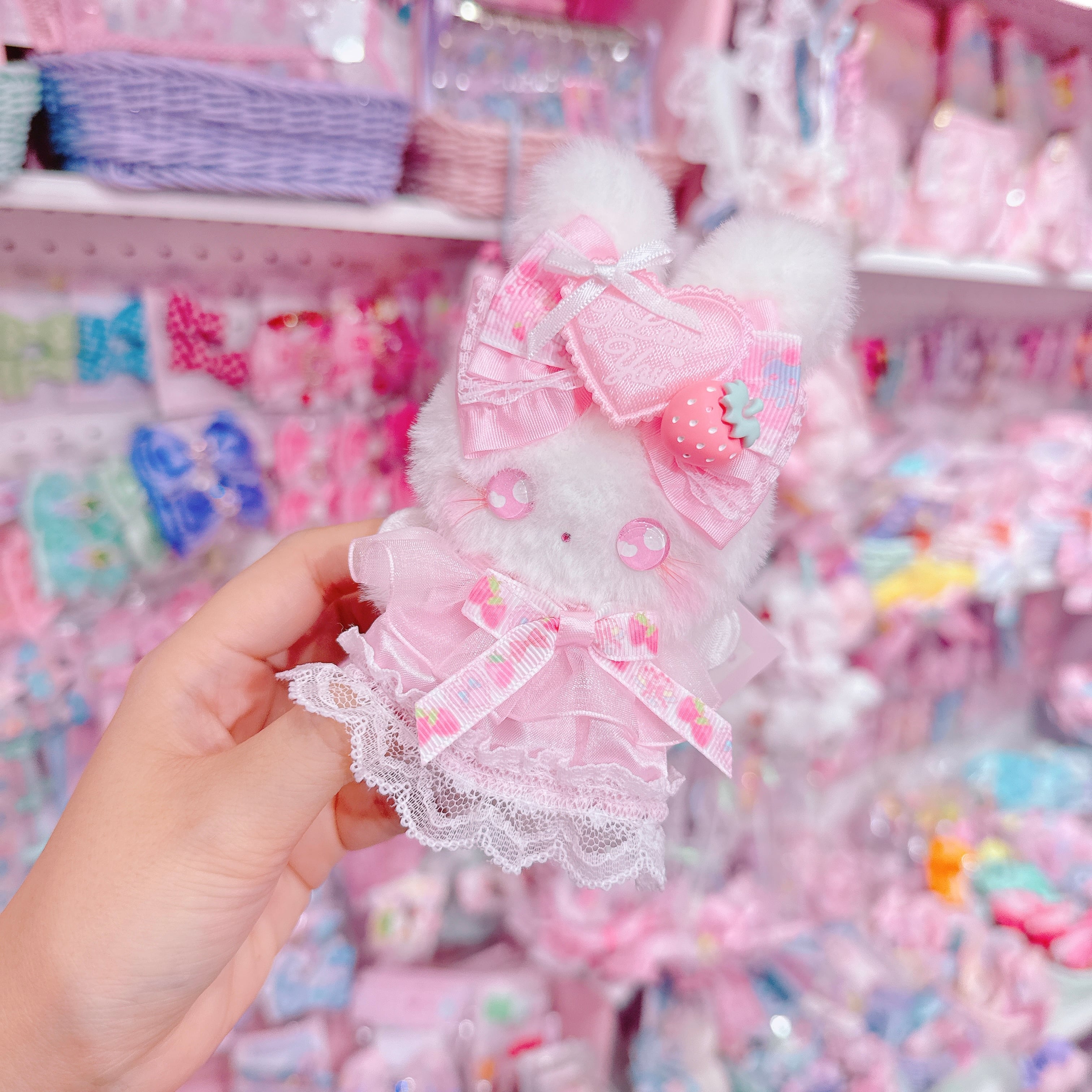 【E7】144-9ぬいぐるみバッグチャーム