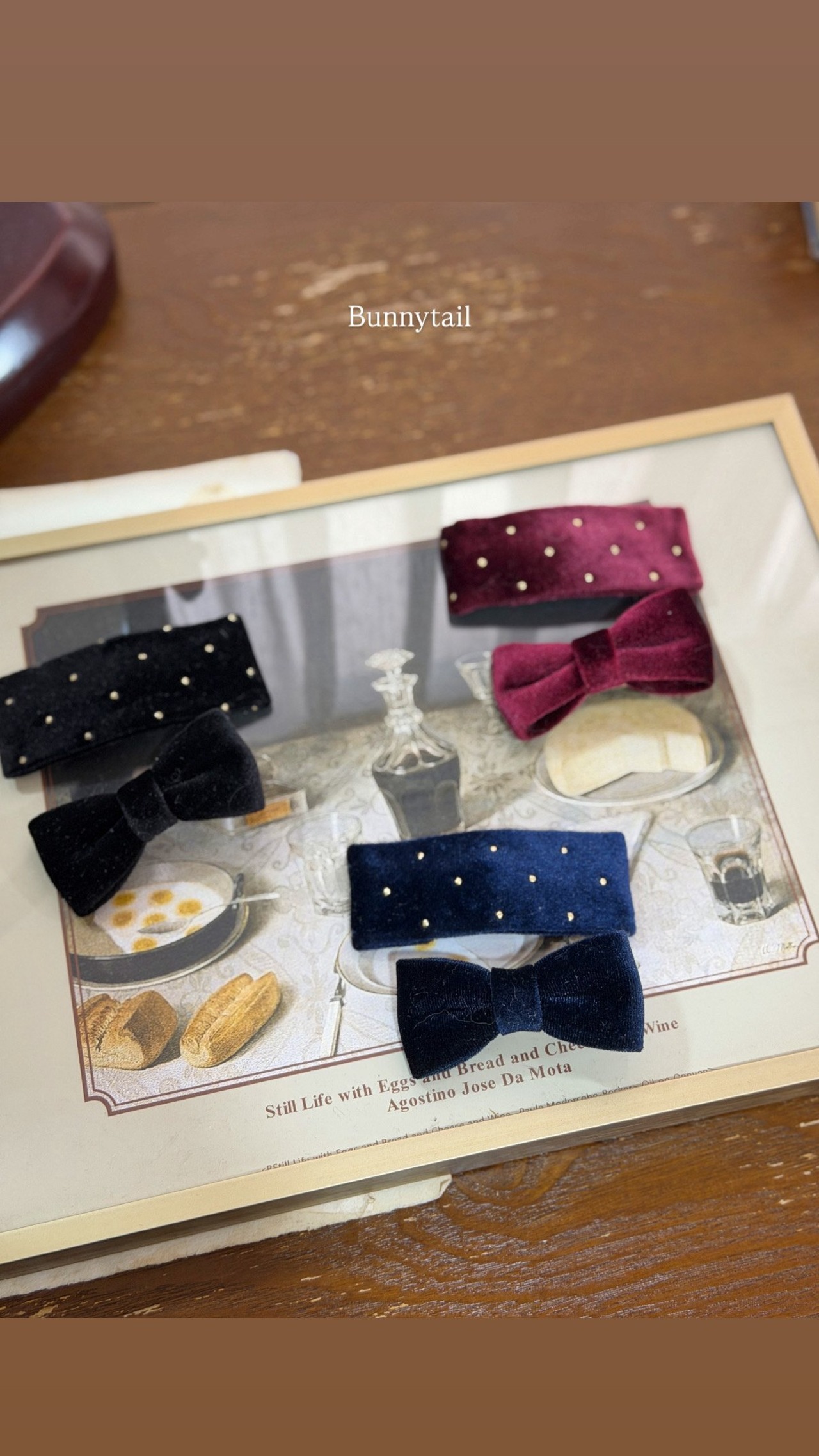 bunny tail［取寄］kirakira hairpin (2ea) 26winter