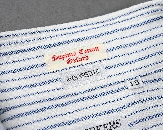 WORKERS(ワーカーズ)～Modified BD, Supima OX Matilda Stripe～ | Amboy