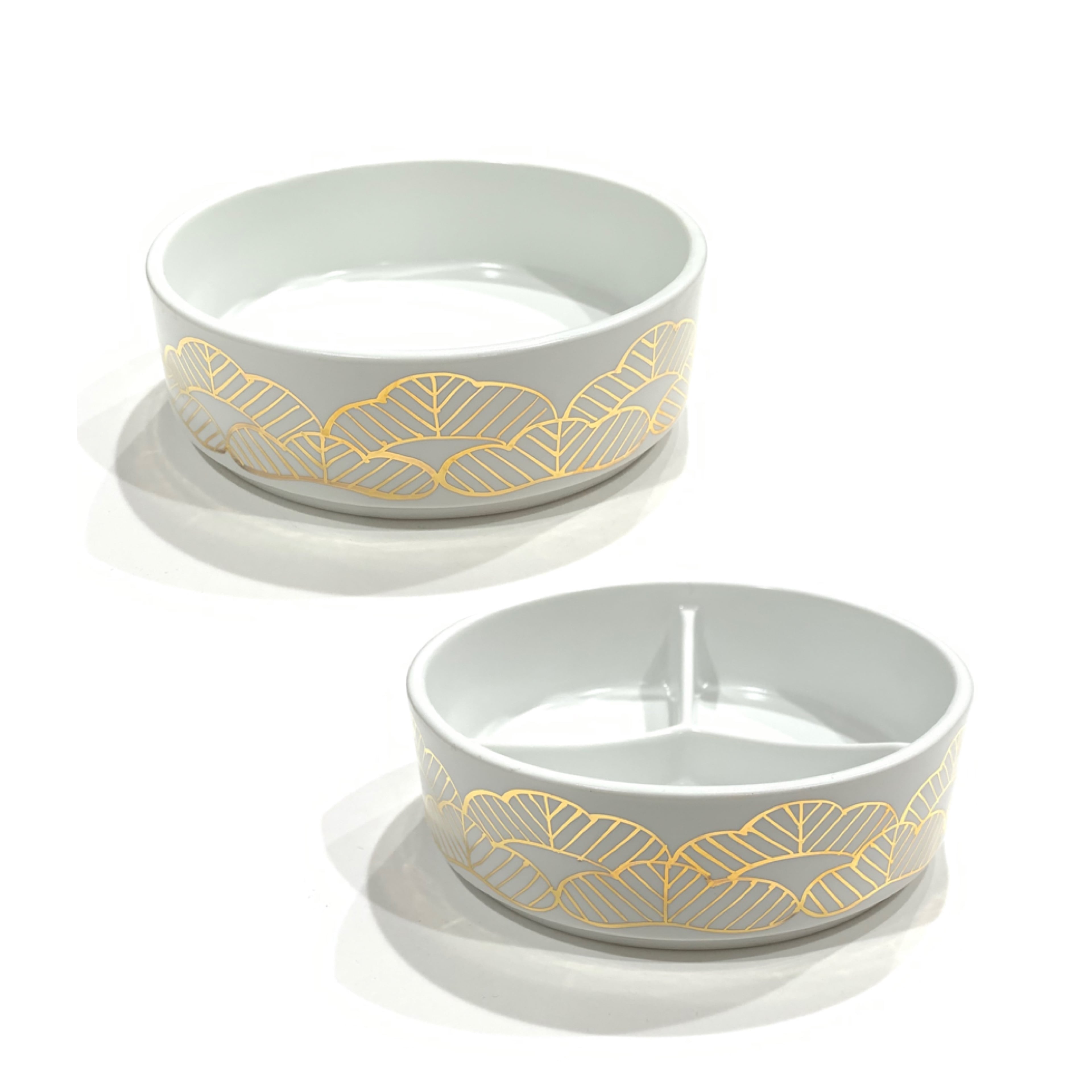 有田焼松絵の蓋物