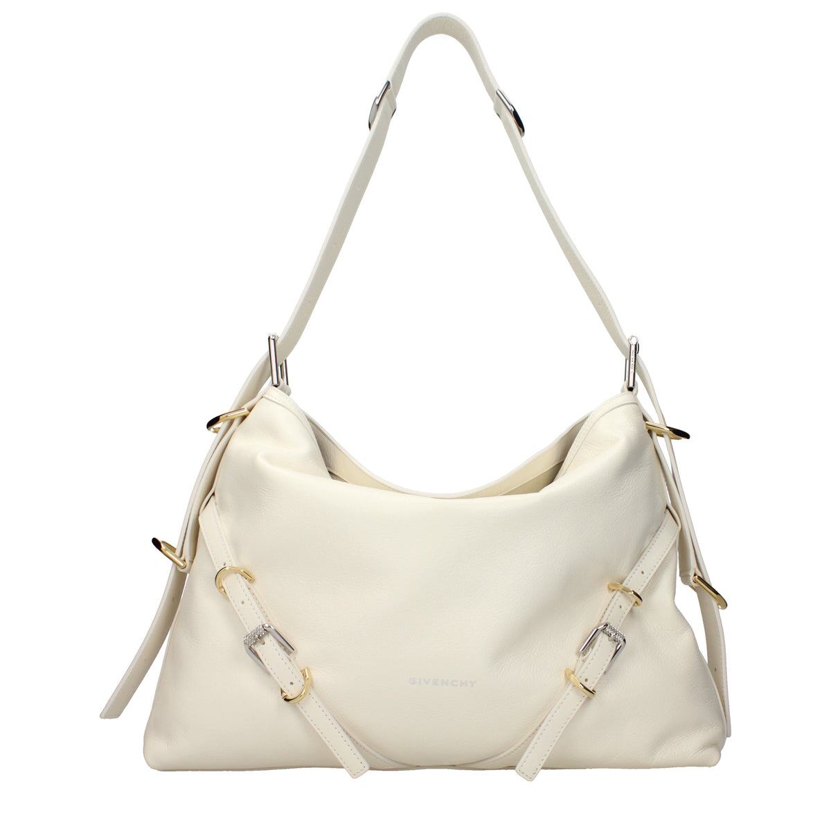 GIVENCHY ジバンシィ レディース クロスボディバッグ レザー ベージュ