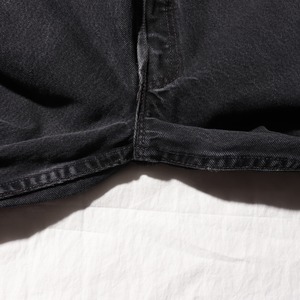 美品 30×32 Levi’s 501 USA 00年 サルファーブラック デニムパンツ