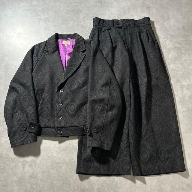 【NA】NEZU YOHIINTEN オリエンタル ジャガード ジャケットパンツ