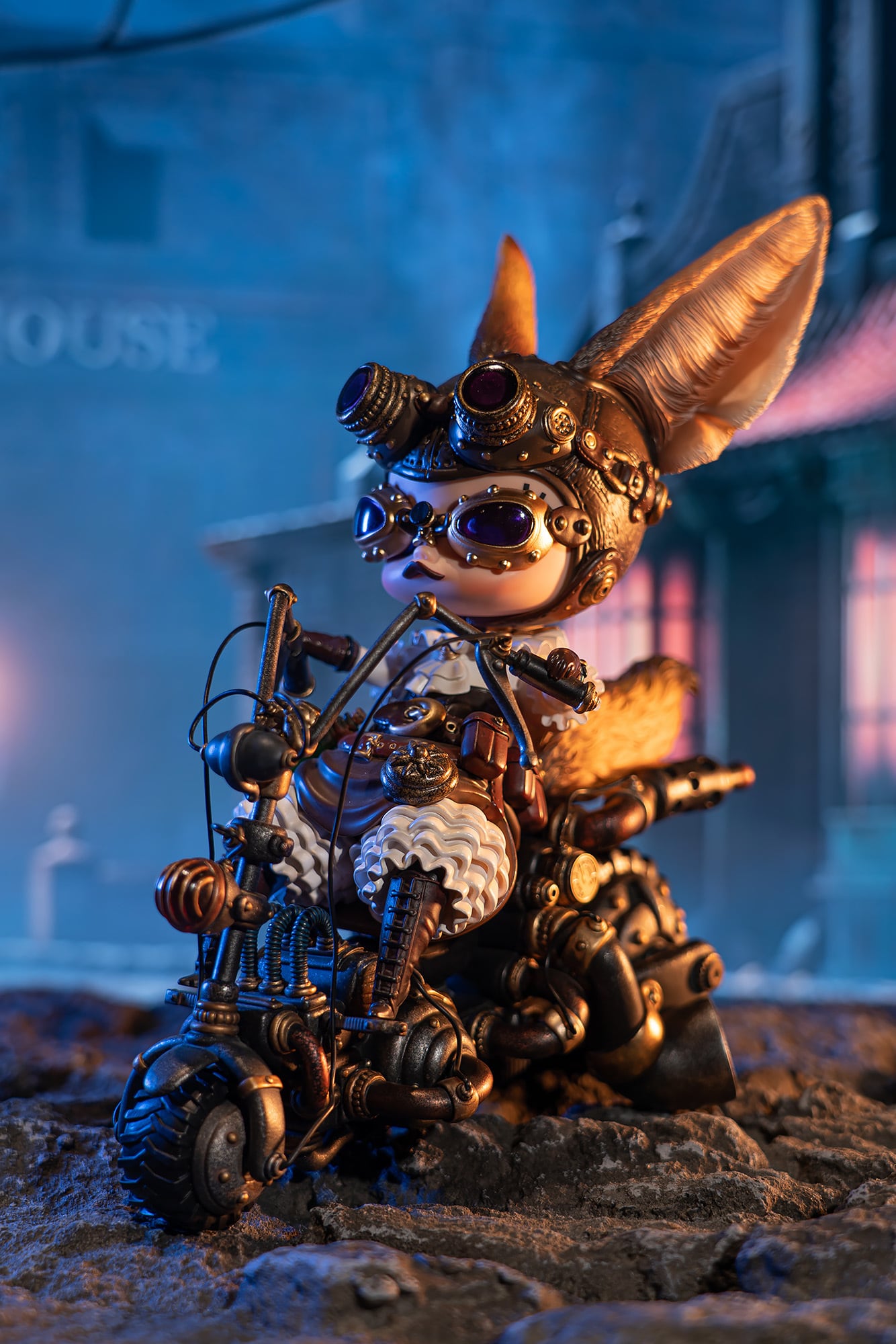 Steampunk Bike Lovely Molly アーティスト版｜鎌田光司×Kenny Wong