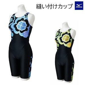 ミズノスイムフィットネス用オールインワン[レディース]N2JGD308 TERAKAWA AYA COLLECTION Stroke ONE 撥水