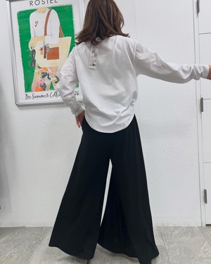 ロージー  Rosiee レタリングプリントロングTシャツ