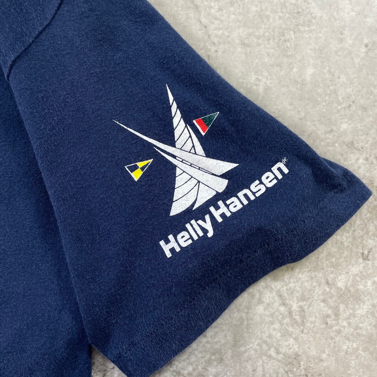 90年代 HELLY HANSEN ヘリーハンセン ビッグロゴプリントTシャツ
