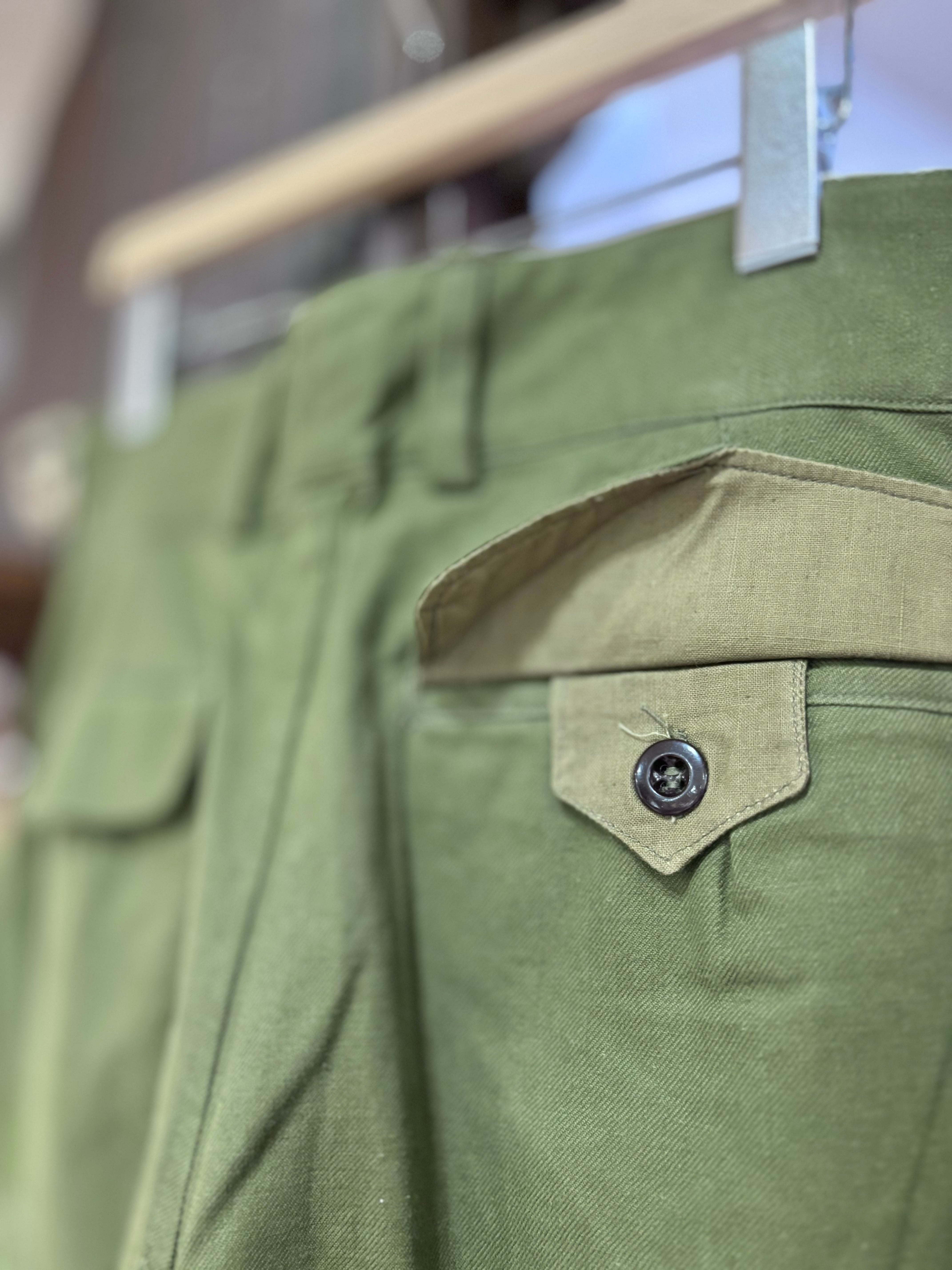 92M】40〜50's FRENCH ARMY M47 TROUSERS | STRAYSHEEP ONLINE