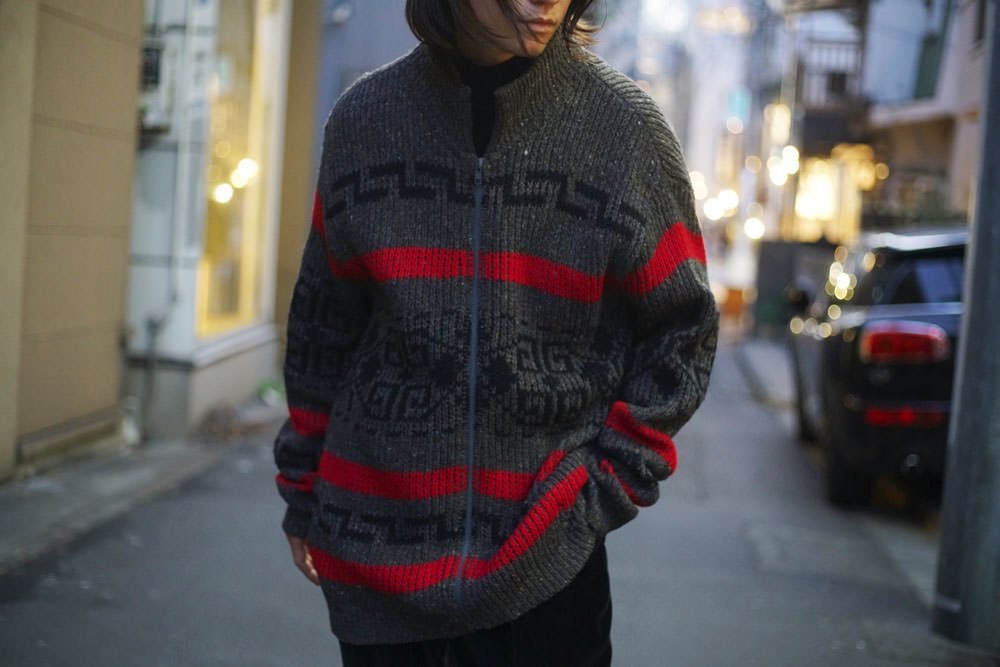 70's USA製 Pendleton XL black cardigan 70's USA製 Pendleton black cardigan PENDLETON mens The Original