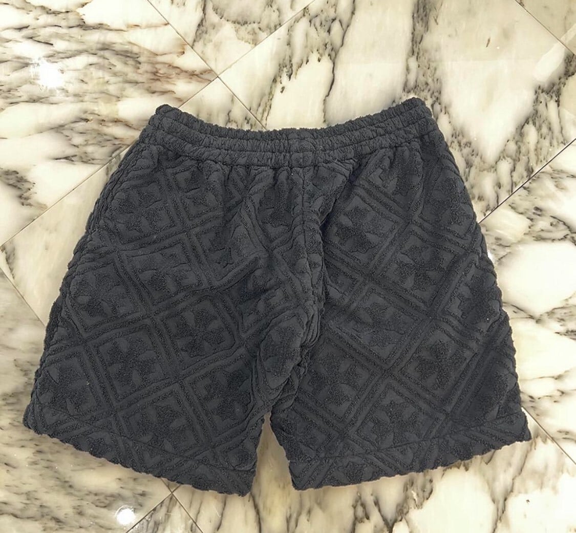 CHROME HEARTS クロムハーツ Y NOT ショート パンツ M CHROME HEARTS（クロムハーツ） Y NOT SWEAT PANTS セメタリークロス