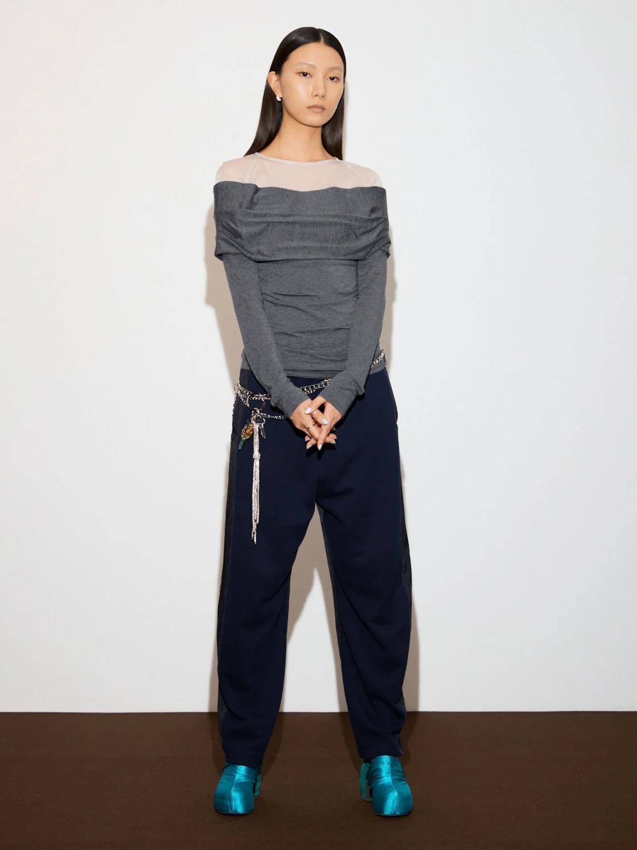 THINGS THAT MATTER　シングスザットマター  / NEW NYLON TAFFETA SWEAT PANTS - 6