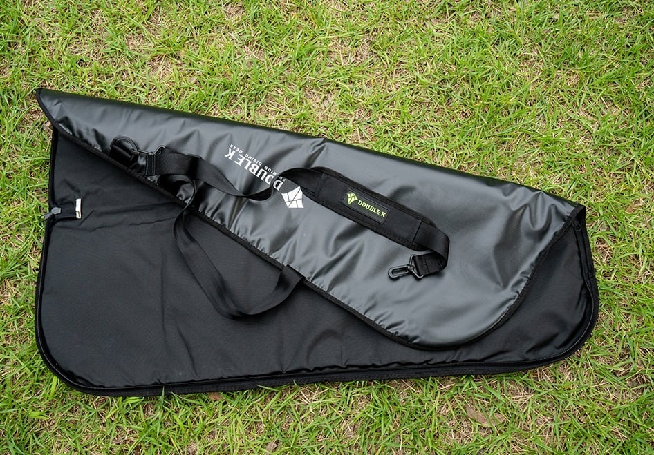 DoubleK ウォータープルーフロングフィンバッグ フリーダイビング  