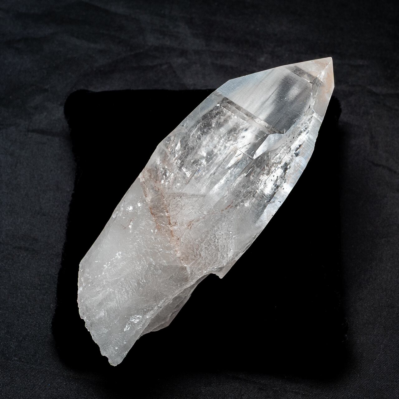 水晶クラスター 透明 pretty】☆透明☆天然水晶クラスター ☆4.8KG☆台付き☆