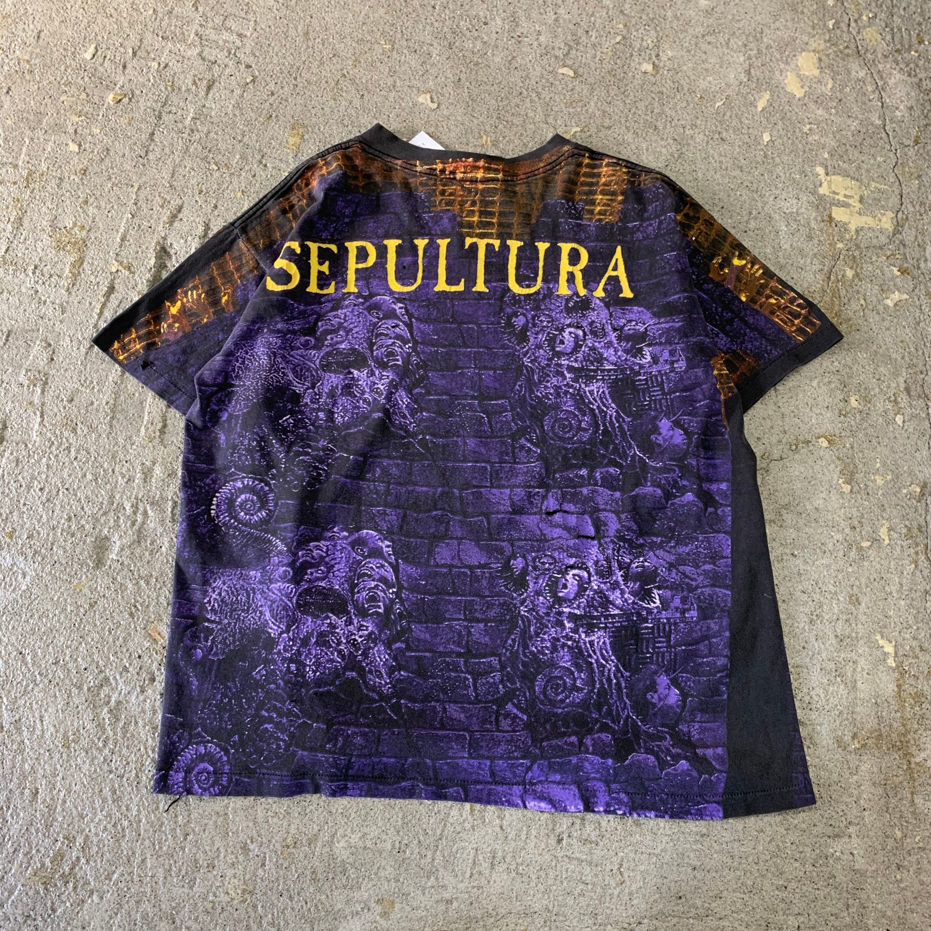 SEPULTURA セパルトゥラ 90s vintage TEE - www.sorbillomenu.com