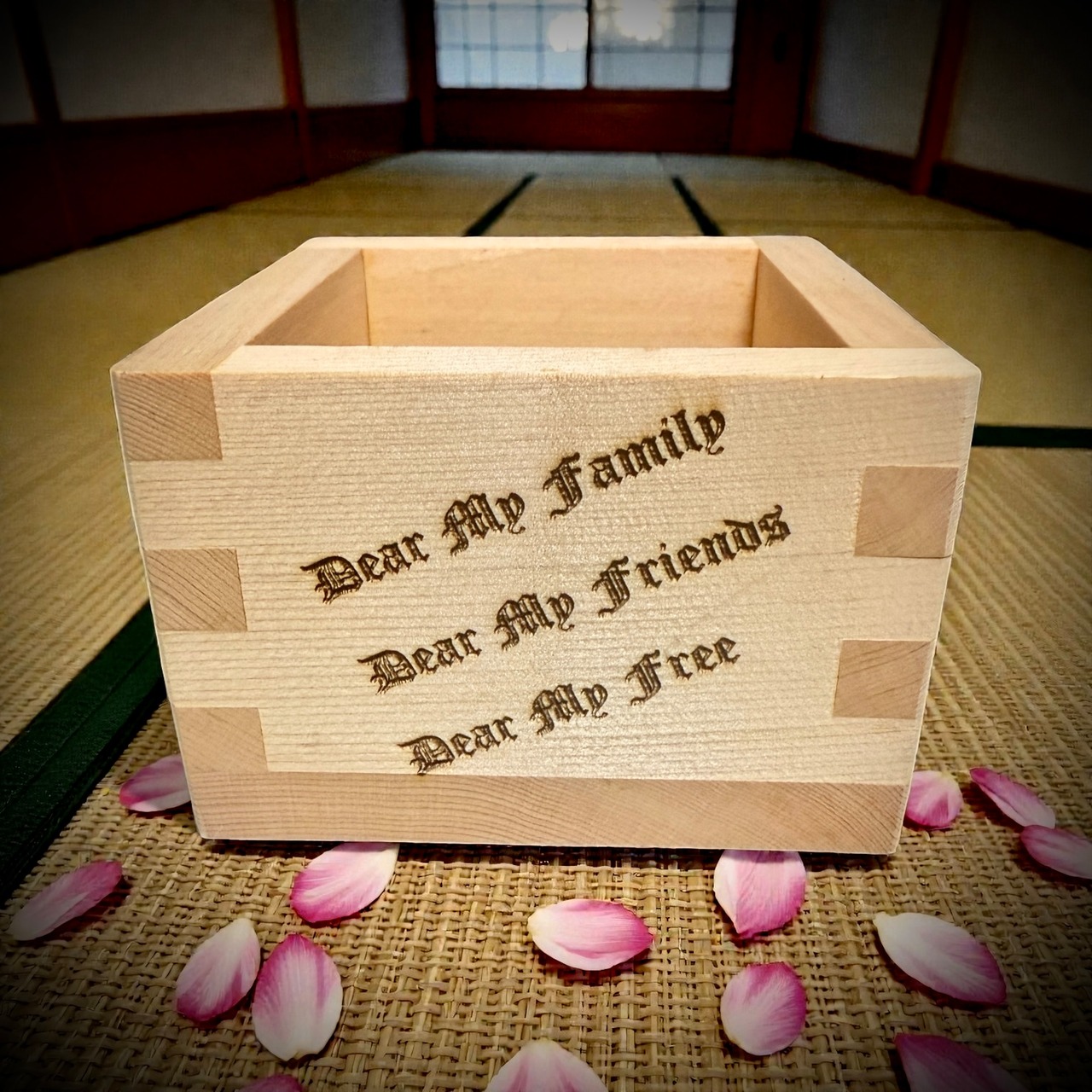 【1セットのみ】檜枡・彩杯セット