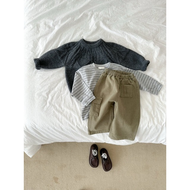 《予約》minirobe ¨ james stripe T