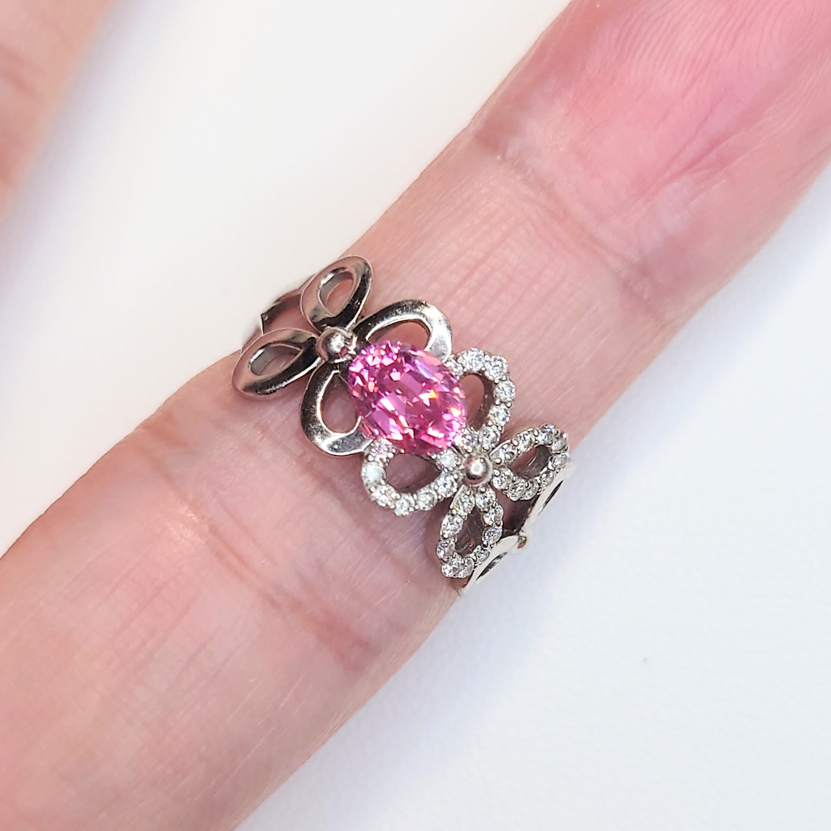 Pink Spinel 0.825ct JGGLソ付 ルース☆ | wisteria777