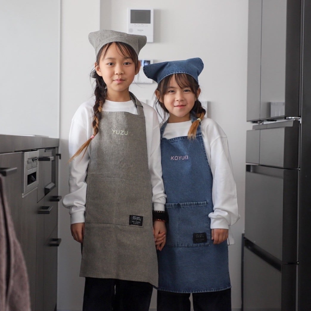MINAKO × RE-CORD】everyday エプロン for kids【こちらの商品は3月