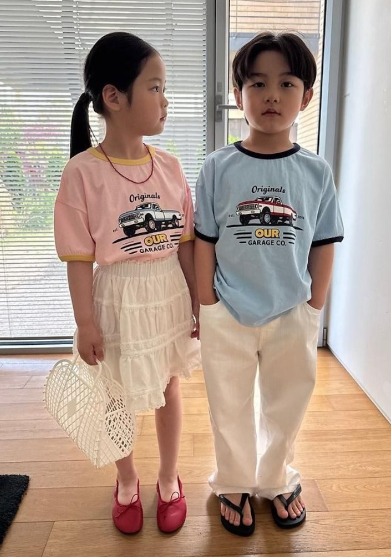 【取寄/韓国直送】OUR 26/SM トラックラッパTシャツ|夏服|韓国子供服