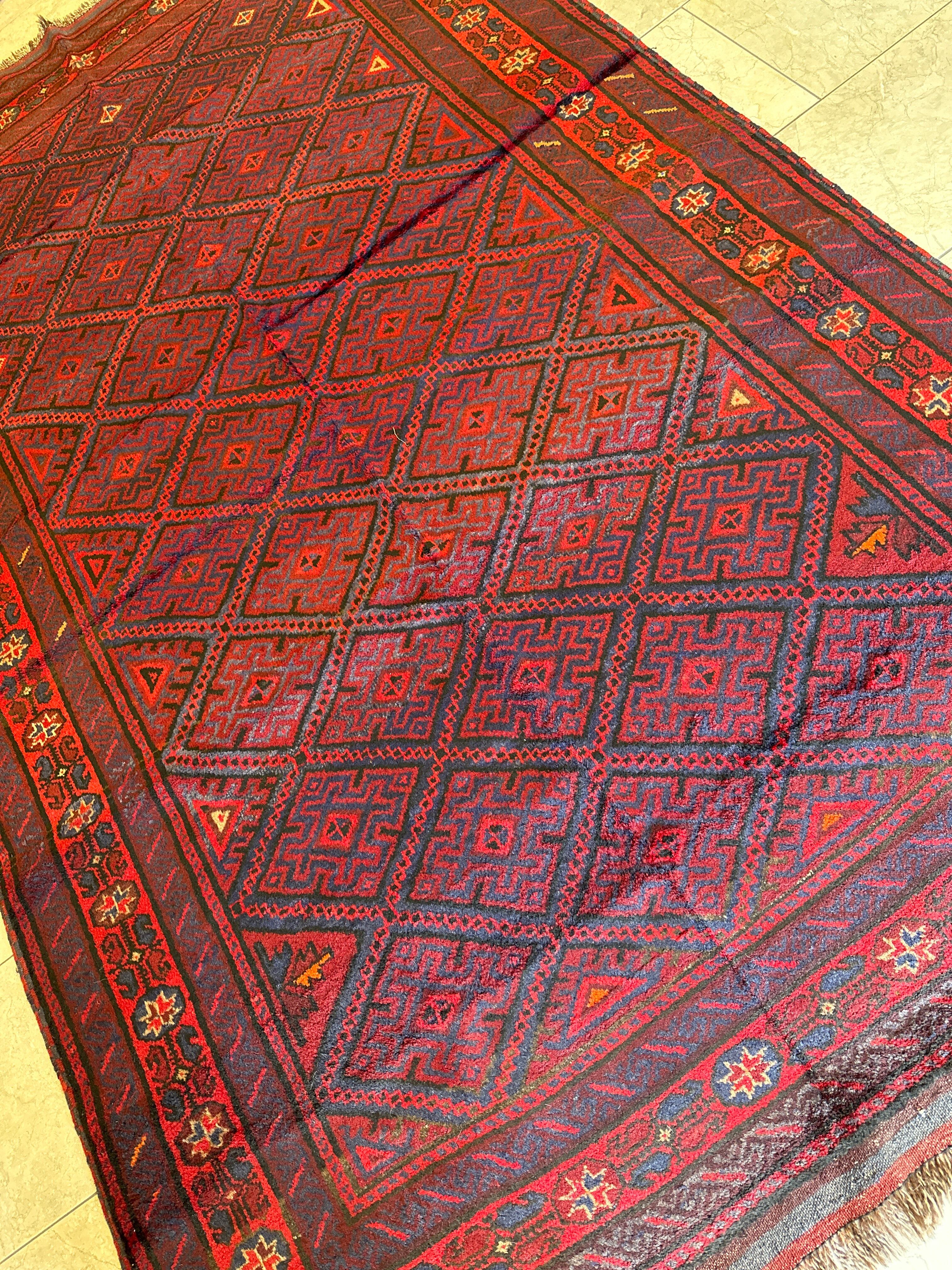 アフガニスタン遊牧民シスターンバルーチ ソフレ アフガニスタン バルーチ族 ソフレ