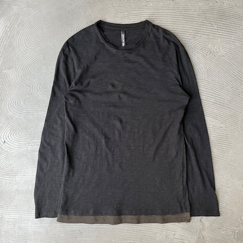 Neil Barrett / Fake layered long sleeve T-shirt