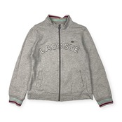 LACOSTE SPORT ラコステ スポーツ ハイネック フルジップ ジャンパー 44/ライトグレー レディース
