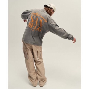 Vintage style back logo tops 1069