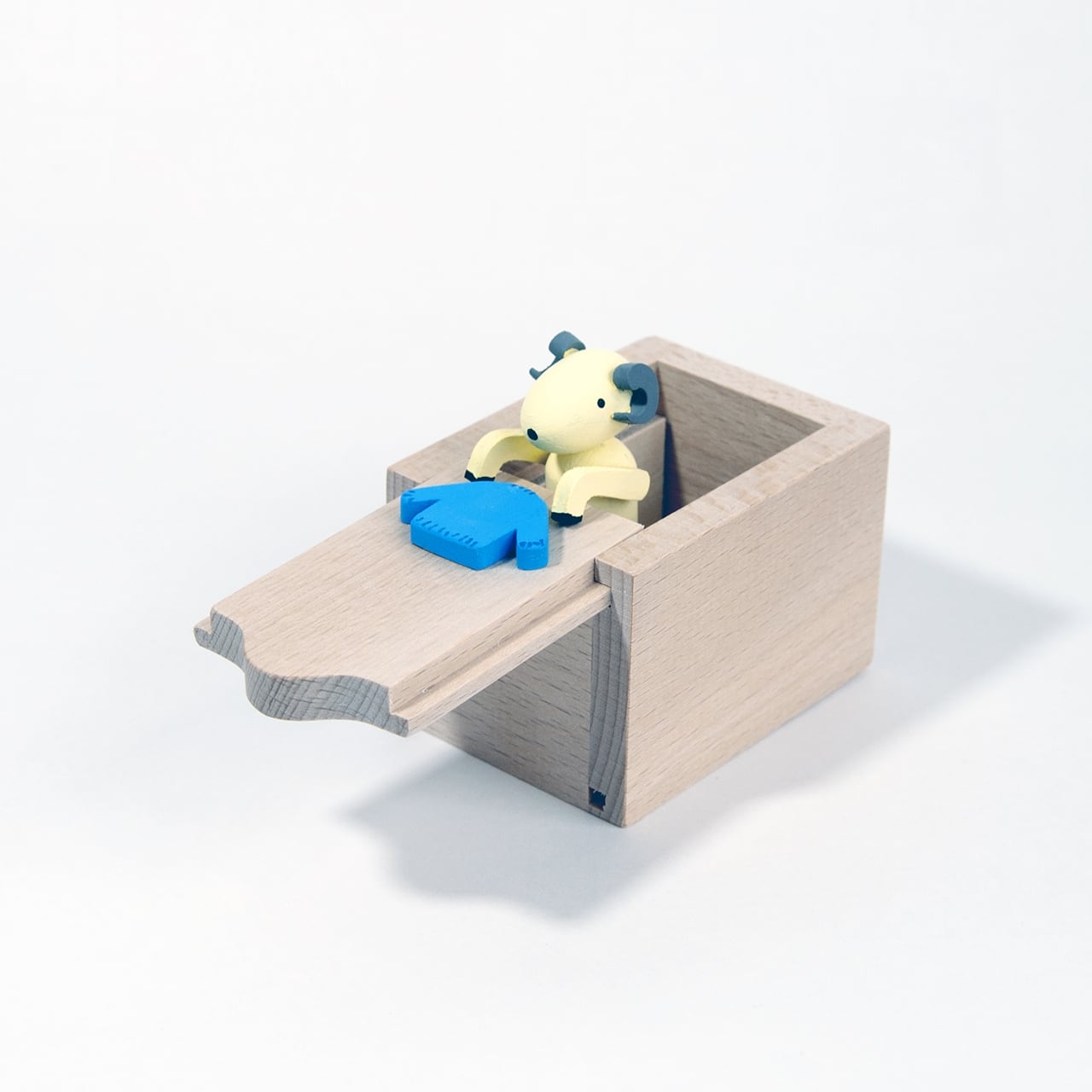 十二支のからくりBOX「亥」 | Wood Craft Warabe