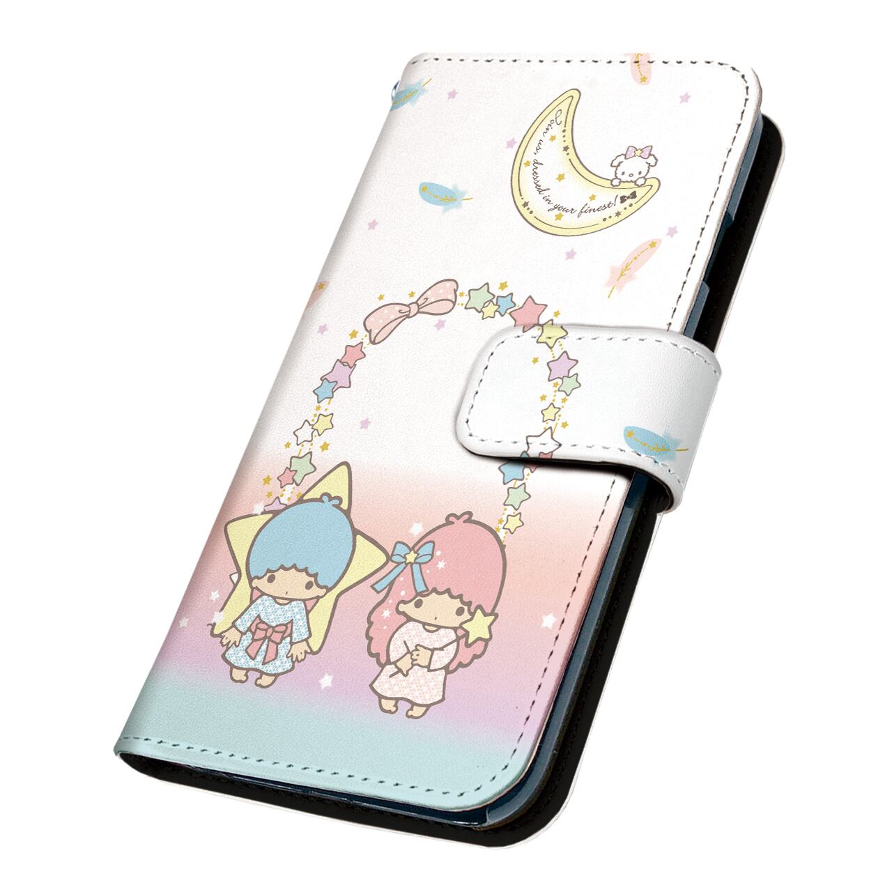 サンリオ キキララ リトルツインスターズ 手帳型 スマホケース 