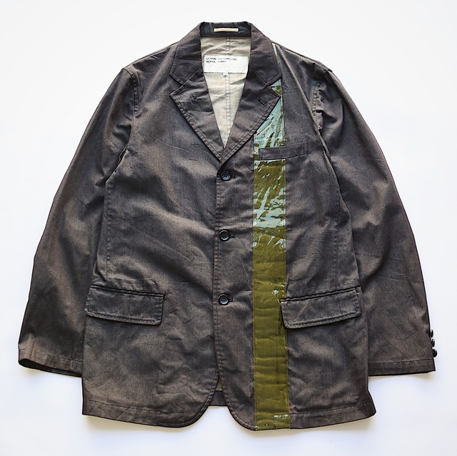 2000 COMME DES GARCONS HOMME HOMME LINE DESIGN TAILORED JACKET