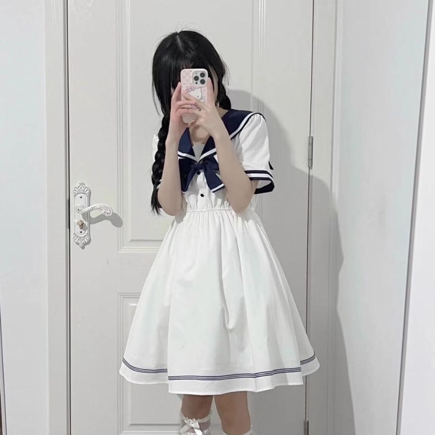 Amazon.co.jp: ワンピース ロリータ 長袖 森ガール メイド服