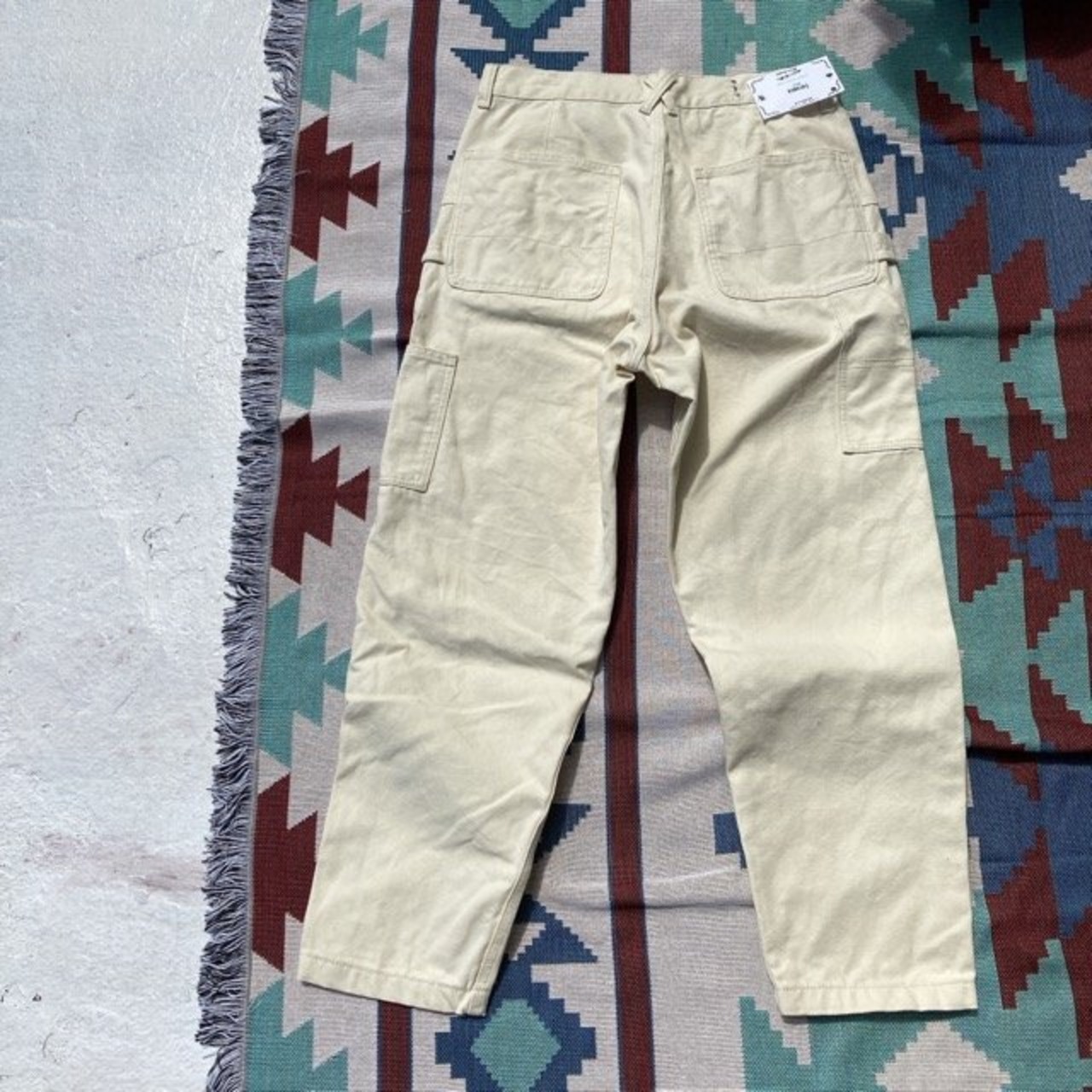 Topanga Men's　ホワイトデニムベイカーパンツ
