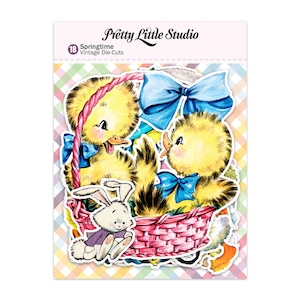 新入荷☆PLS37 PrettyLittleStudio【Springtime】die-cuts pack  ダイカットパック