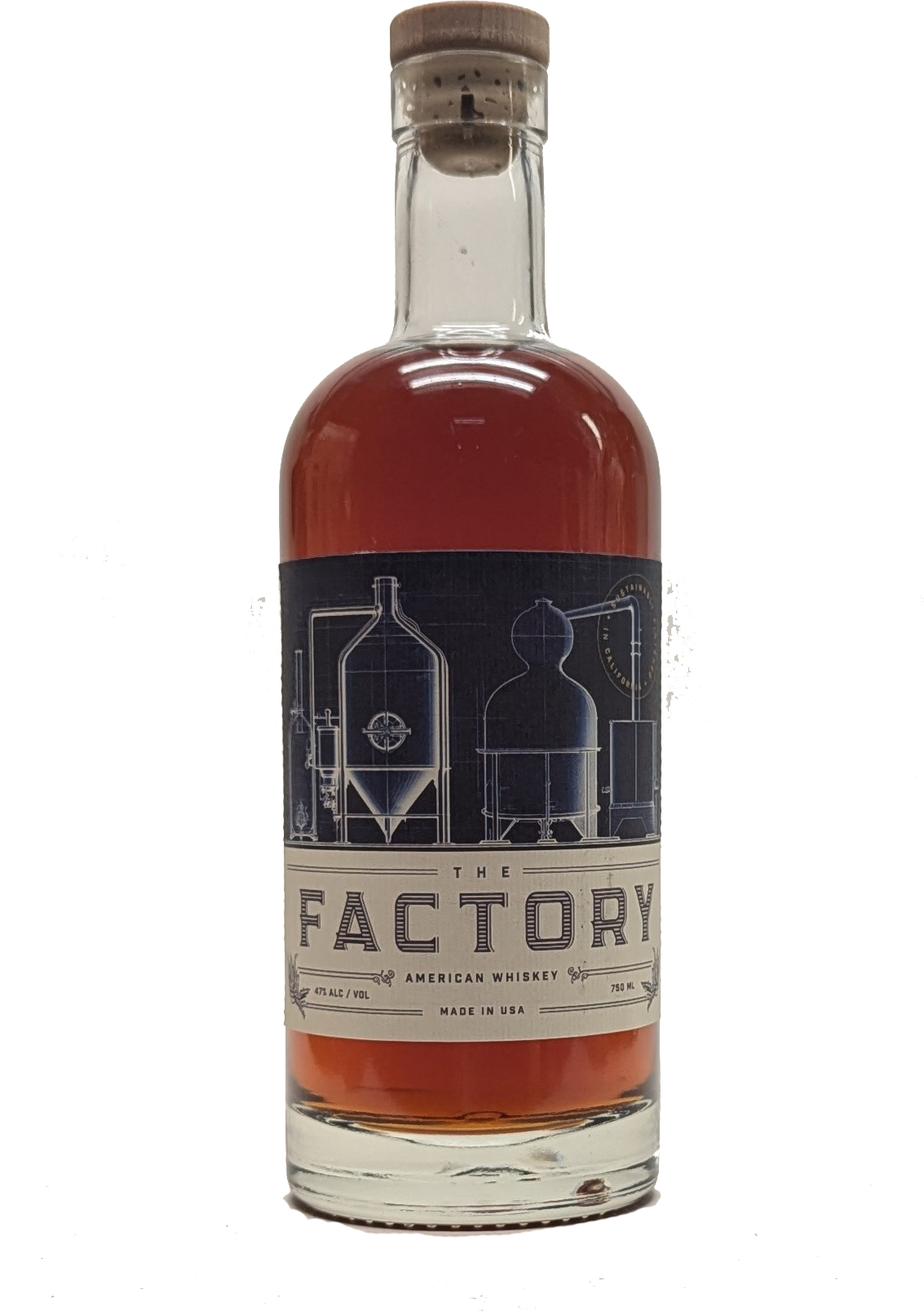 【新品未開栓】THE FACTORY アメリカンウイスキー 750ml 47% d6315e35a9ea5065338d0b3f45a43f