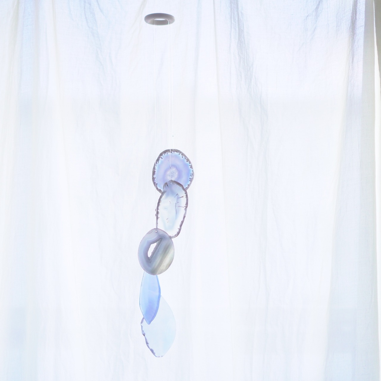 Daydream Moon - アゲートヒーリングチャイム / Agate Sun Catcher Wind Chime 327