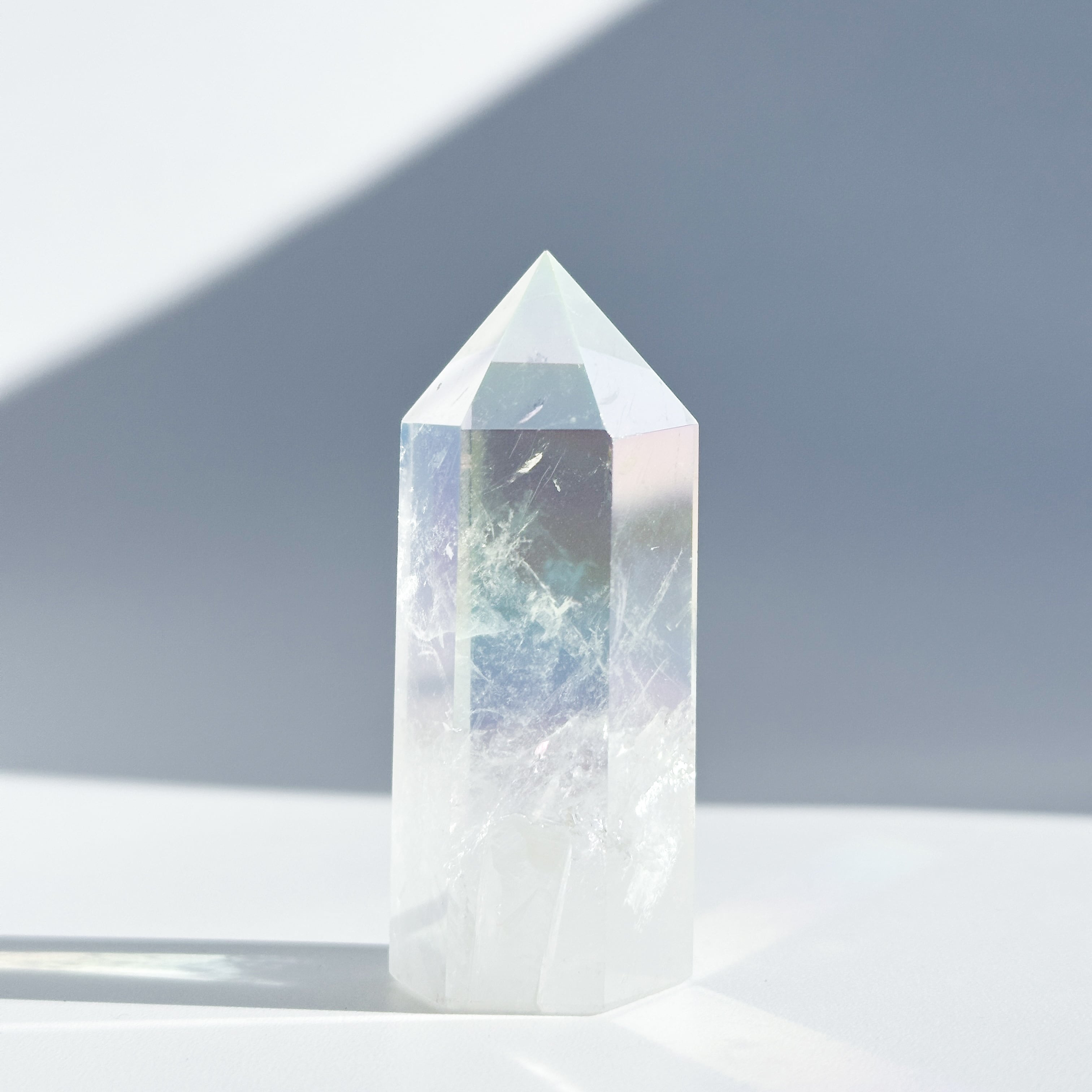 透明感◎エンジェルオーラクォーツ タワー85◇ Angel Aura Quartz