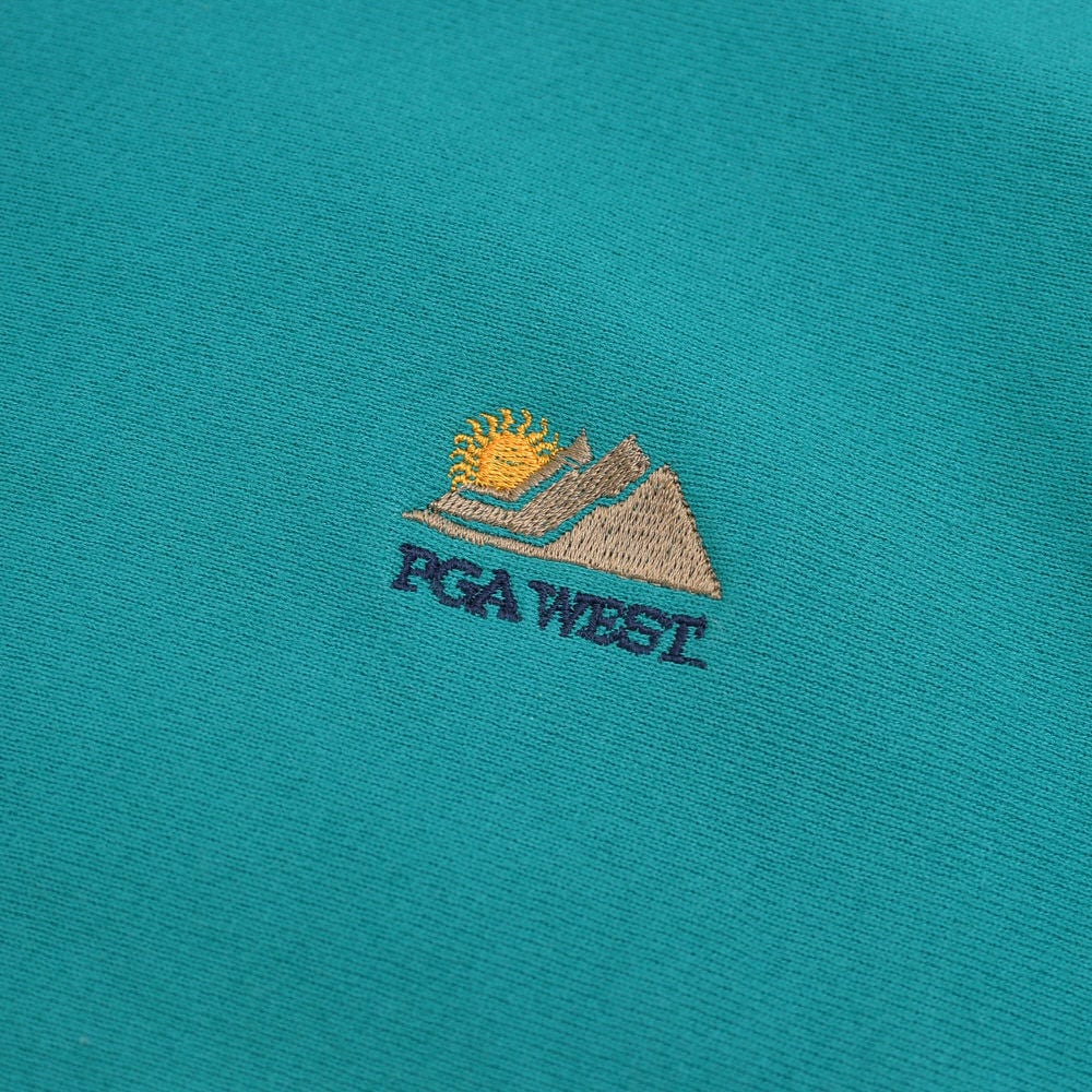 【Cutter & Buck 】90's PEBBLE BEACH アメリカ古着 90s USA製 Cutter&Buck カッターアンドバック リバース型 前Vガゼット