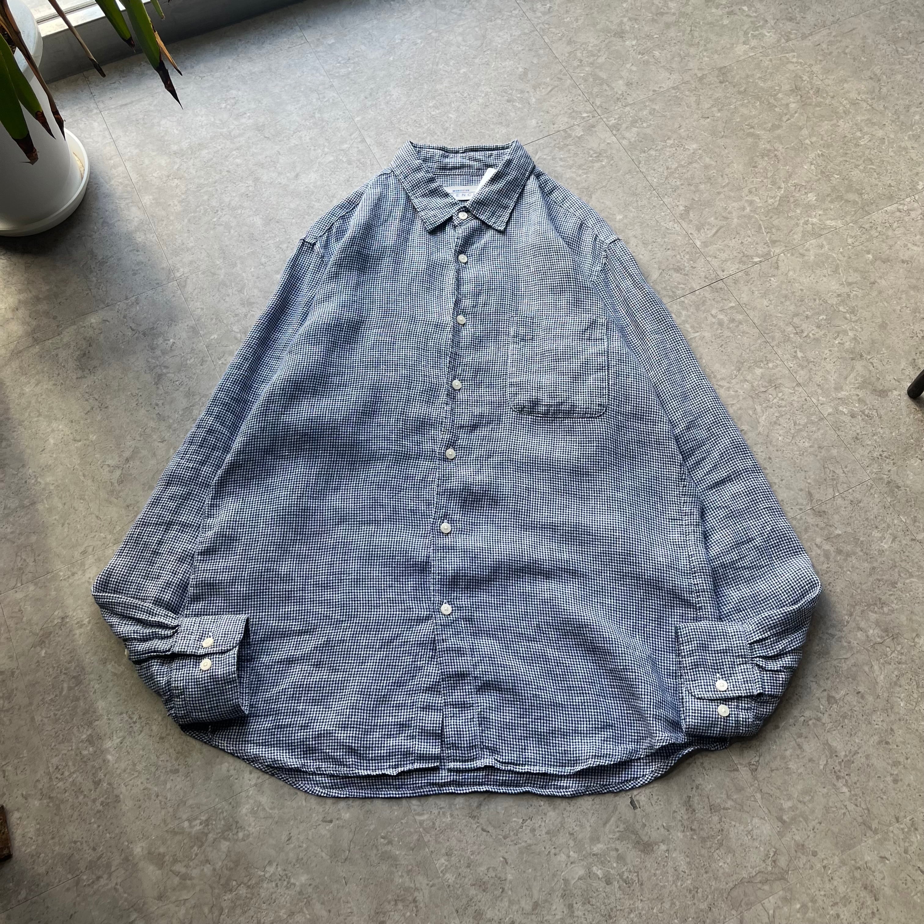 90s~ GIVENCHY gingham check shirt 【仙台店】