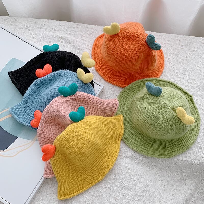 ベビーハット秋冬幼児防風暖かいニット帽子供用キュートカジュアルフィッシャーマンハット2020新男性 Duduベイビー58552329879