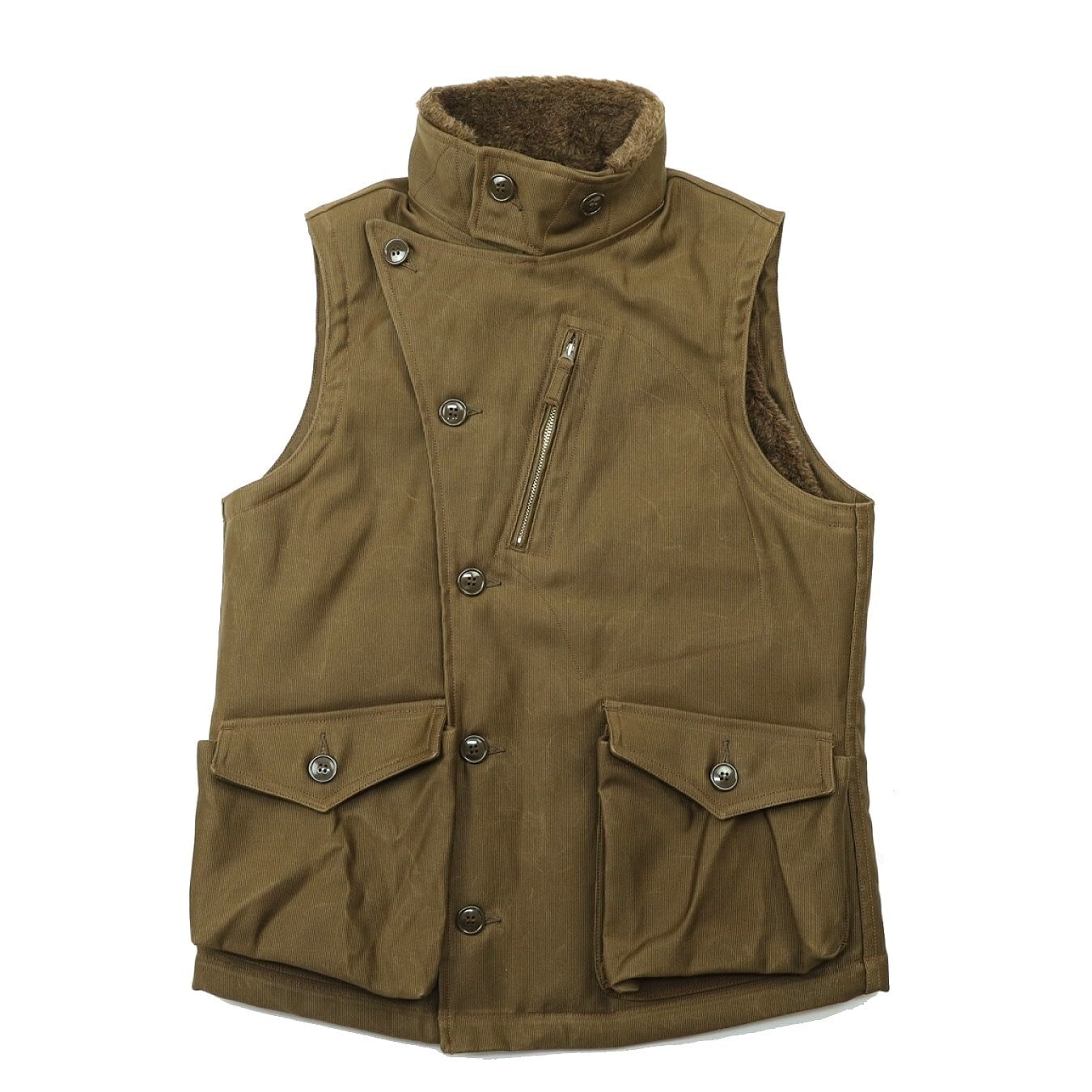 FREEWHEELERS(フリーホイーラーズ)~WINTER AVIATORS' VEST D.R.BEIGE~